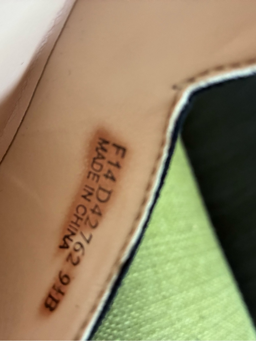 Cole Haan Black Suede Pointed Pump with V-Cut - Picture 9 of 10